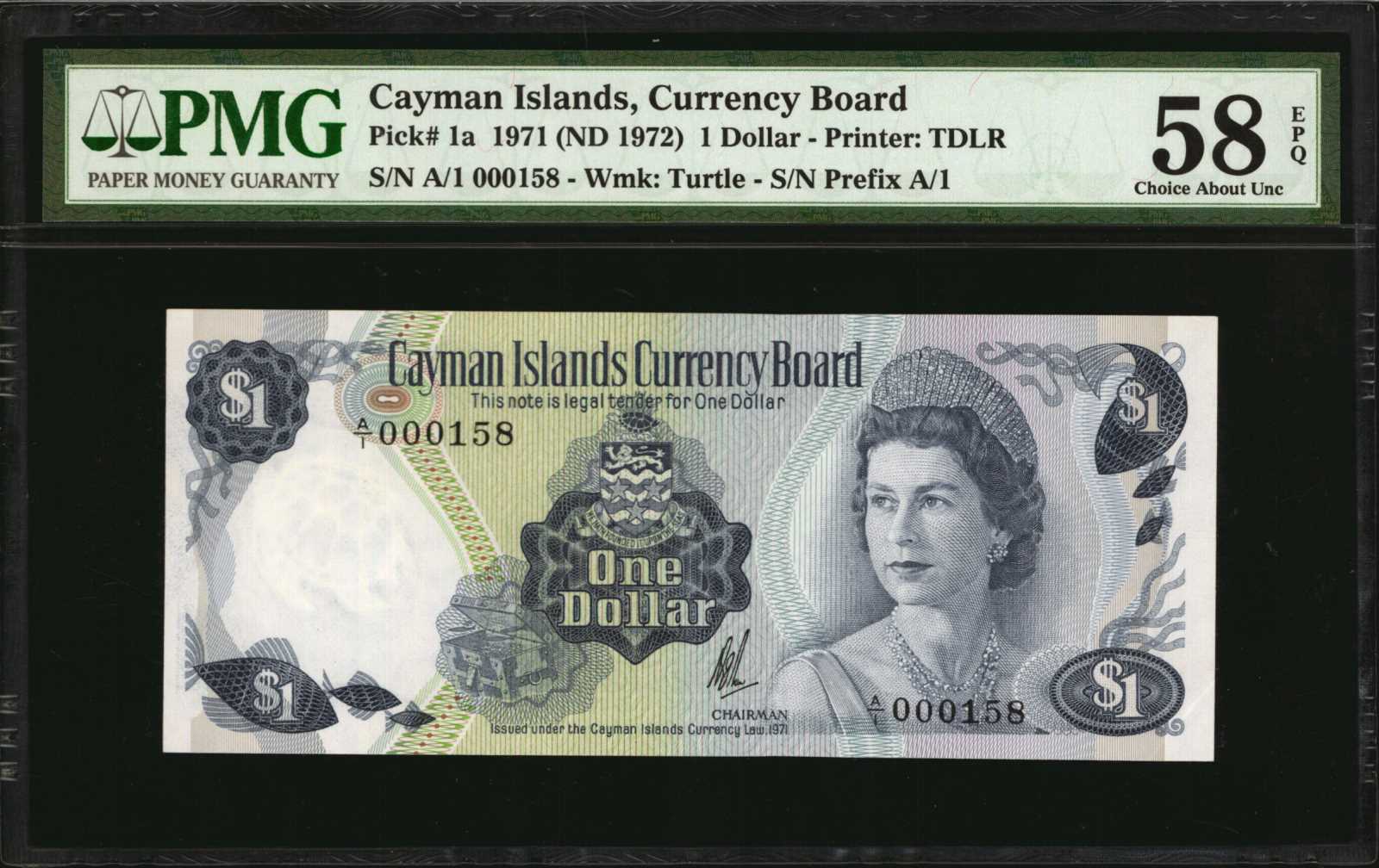 image for: Cayman Islands  25 dollars (B104a)