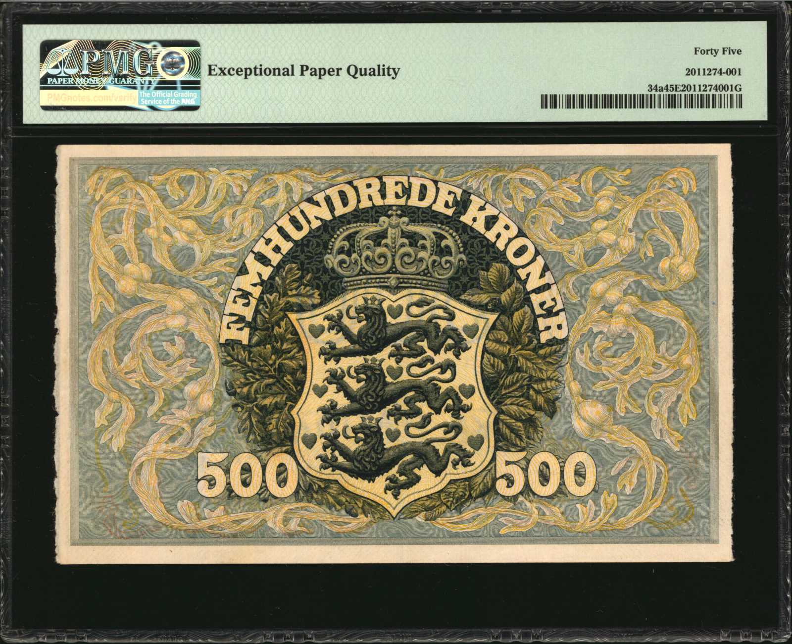 image for: Denmark  500 kroner (B905a)