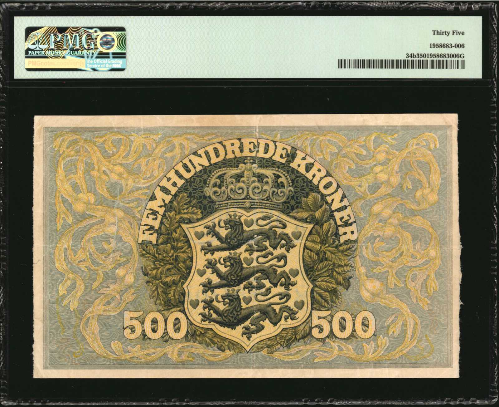 image for: Denmark  500 kroner (B905a)