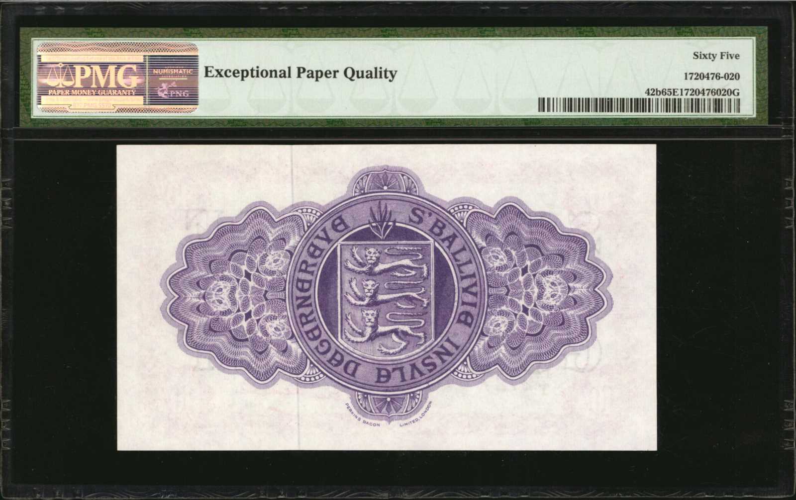 image for: Guernsey  10 shillings(B147k)