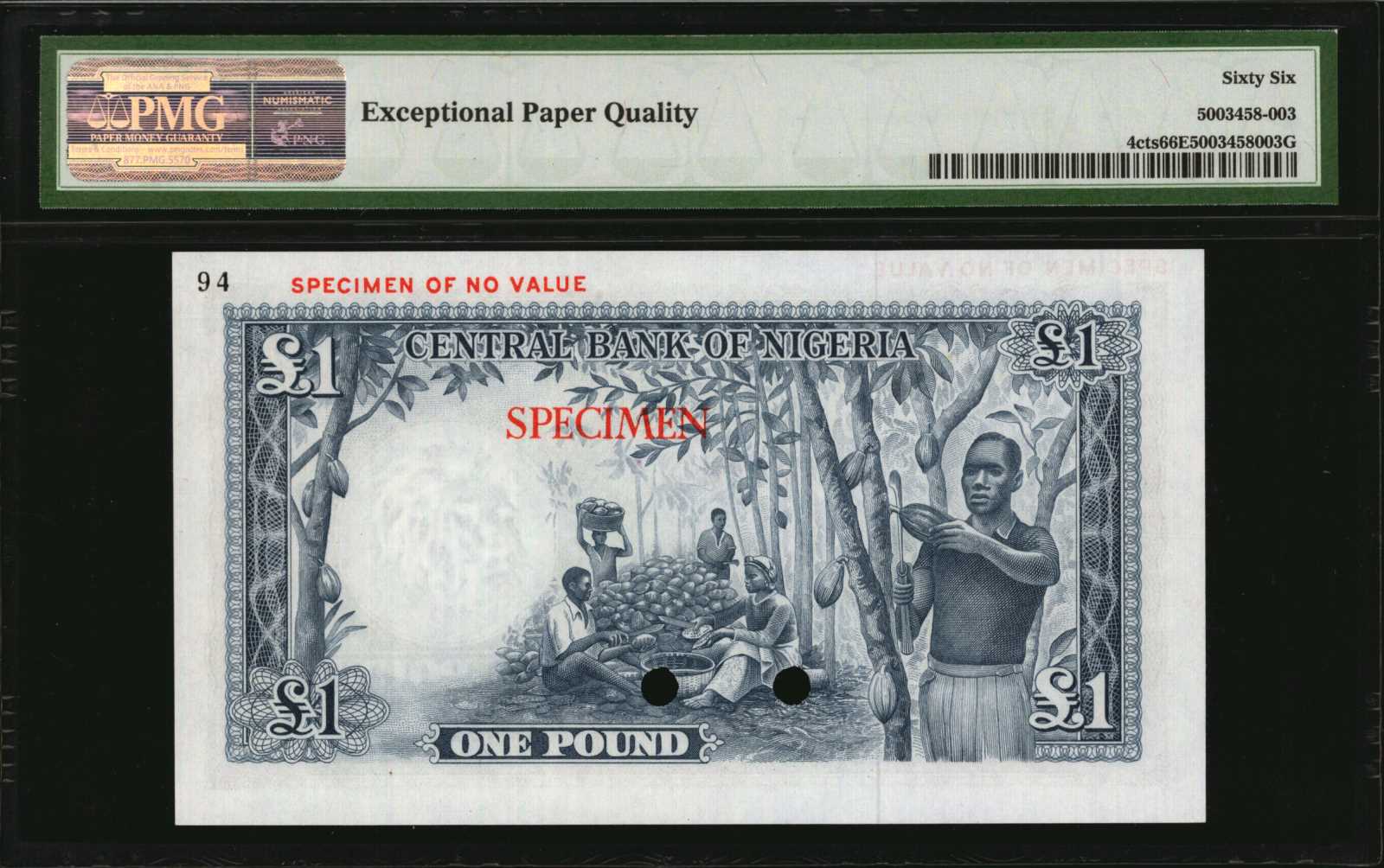 image for: Nigeria  1 pound (B203as2)
