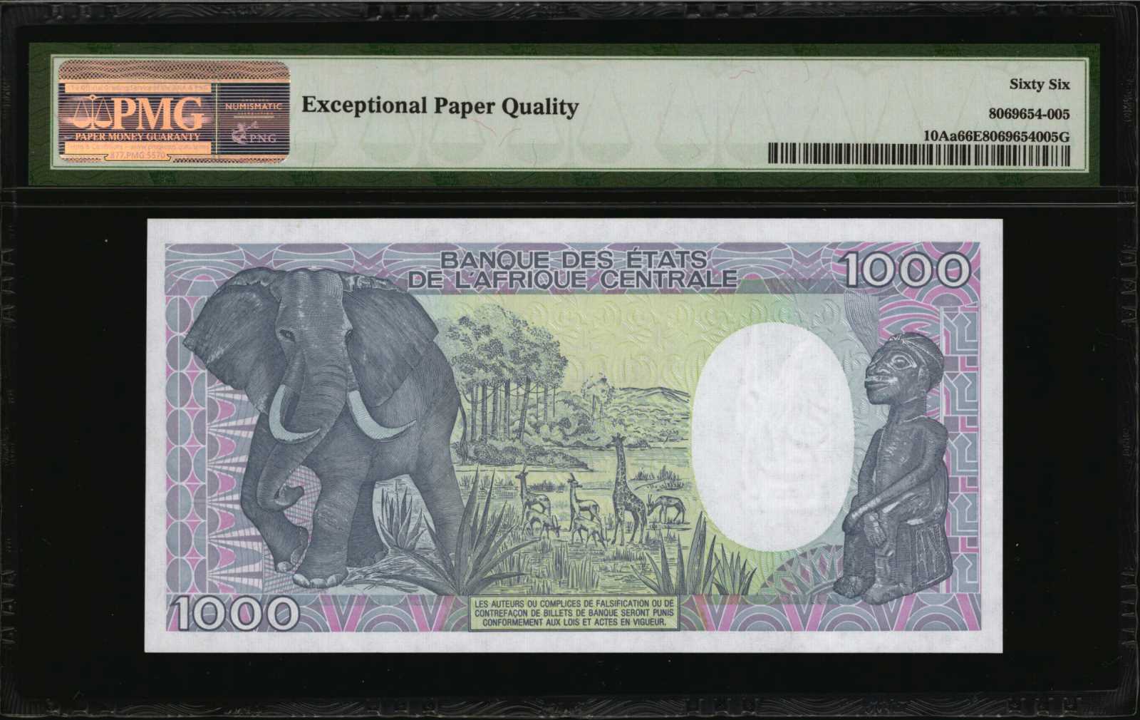 image for: Chad  1,000 francs (B209as)