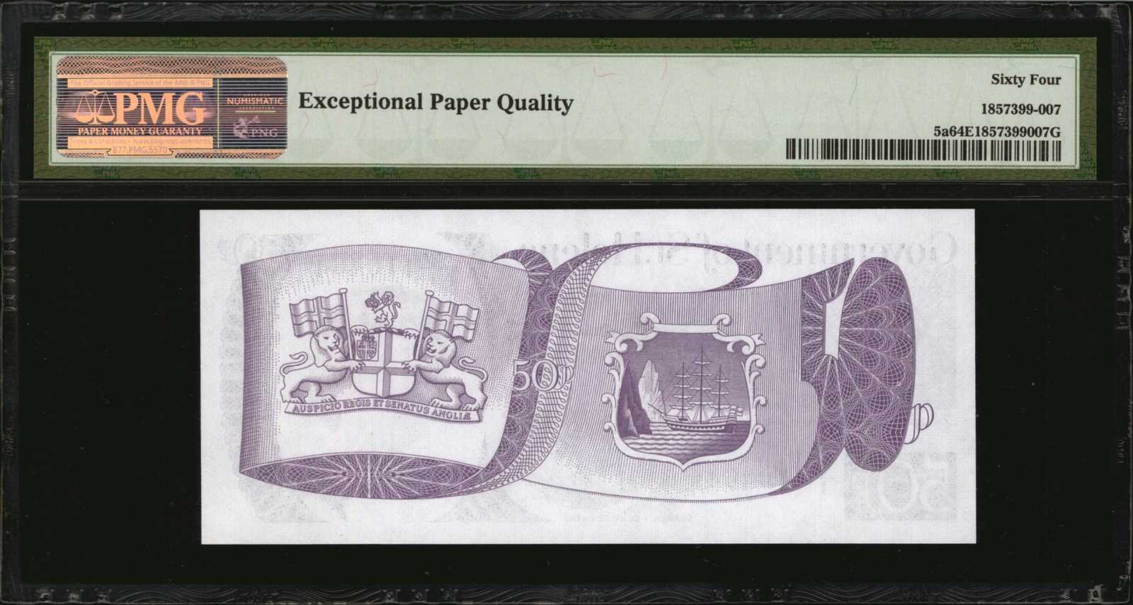 image for: Saint Helena  50 pence (B301ap)