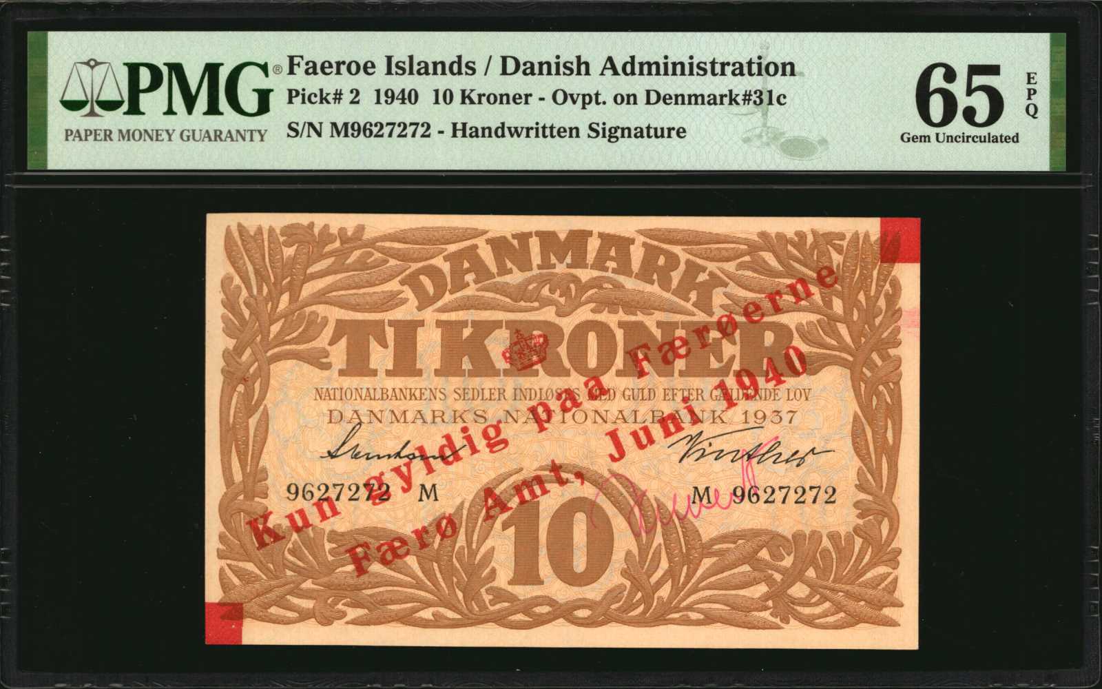 image for: Faroe Islands  10 kroner(B102d)