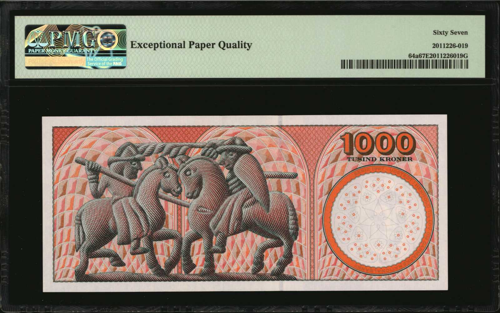 image for: Denmark  1,000 kroner (B934a)