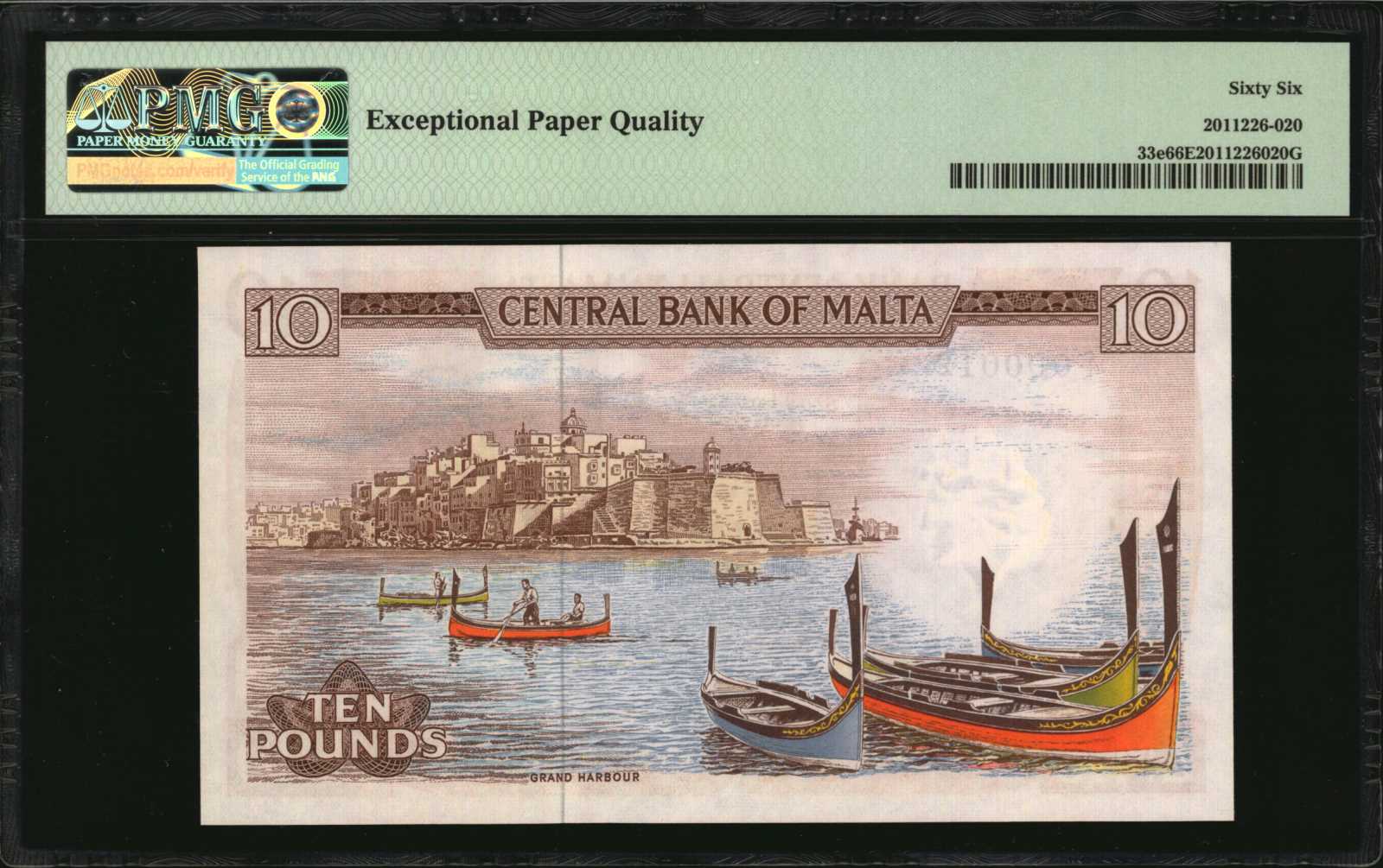 image for: Malta  10 liri (B206d)