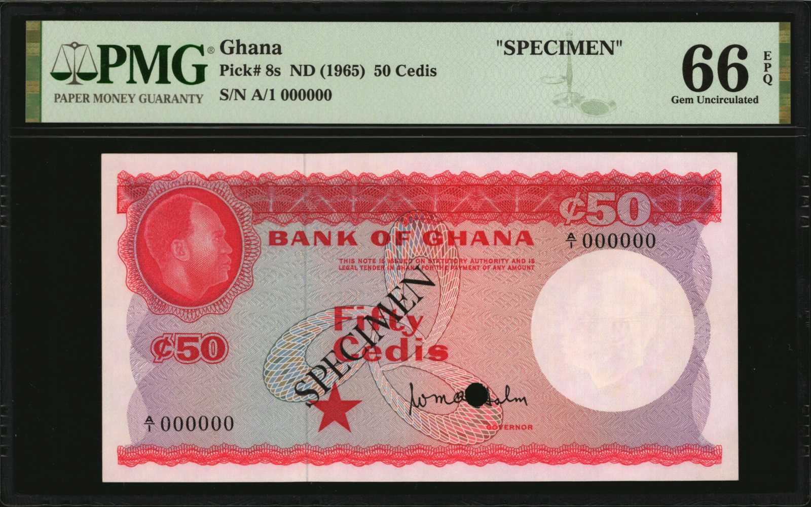 image for: Ghana  50 cedis (B108a)