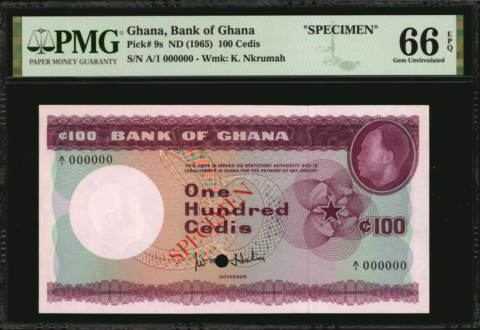 image for: Ghana  1,000 cedis (B110a)