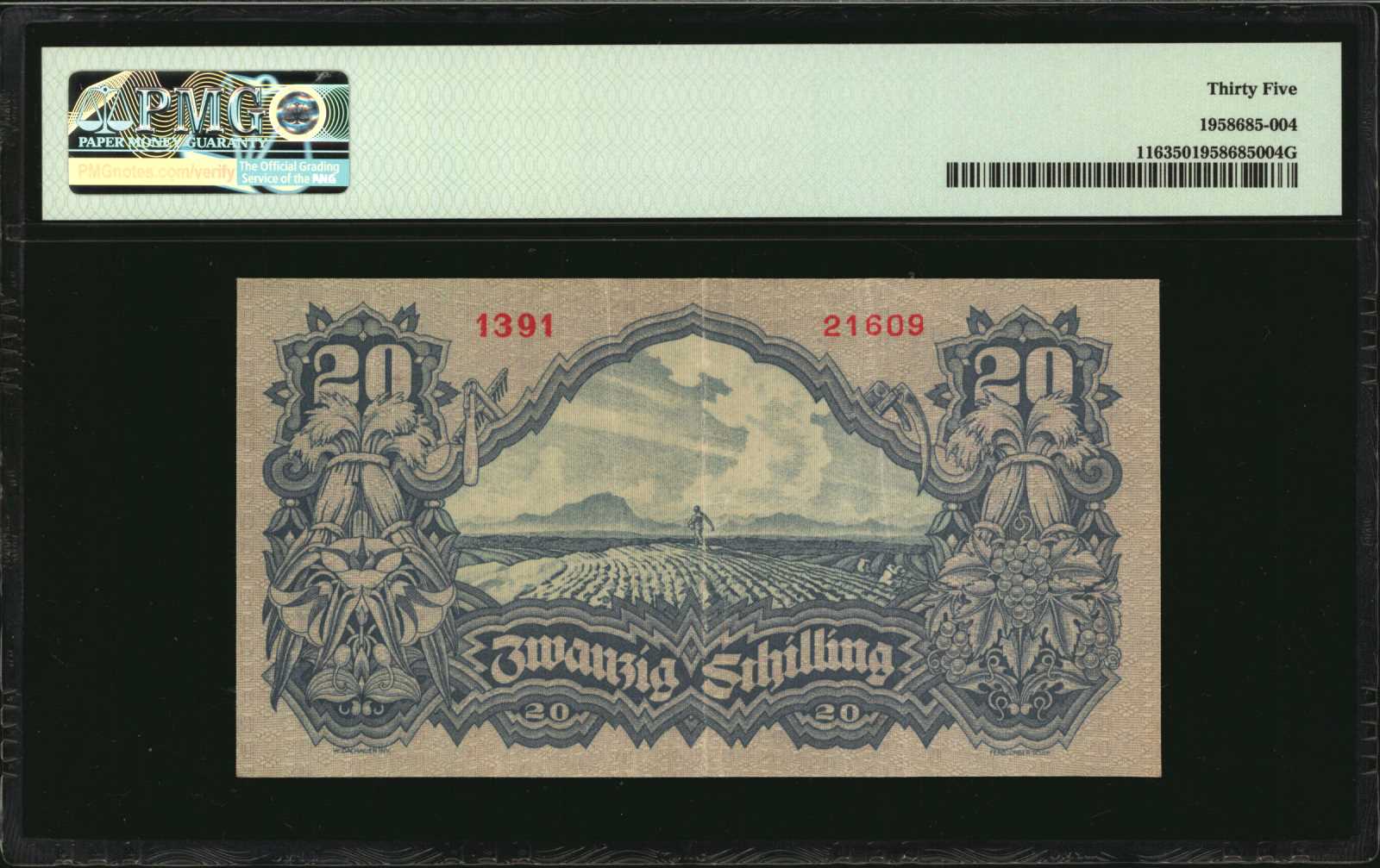 image for: Austria  20 schilling (B220a)