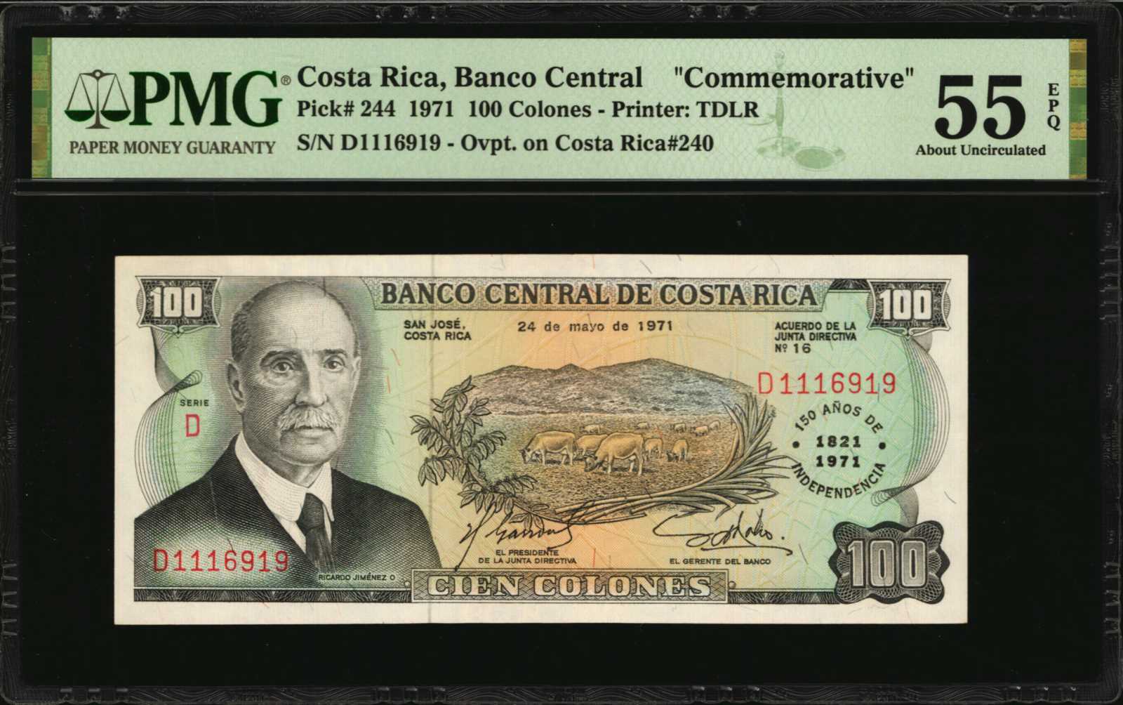 image for: Costa Rica  100 colones(B531b)