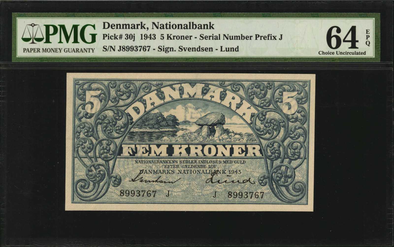 image for: Denmark  5 kroner (B901d)