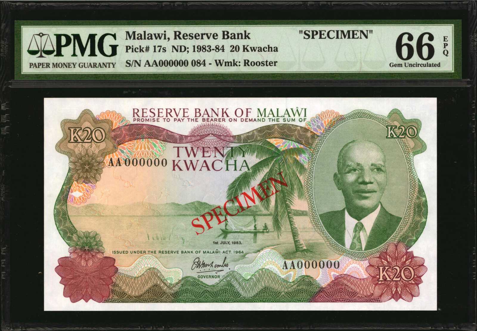 image for: Malawi  20 kwacha(B117as1)