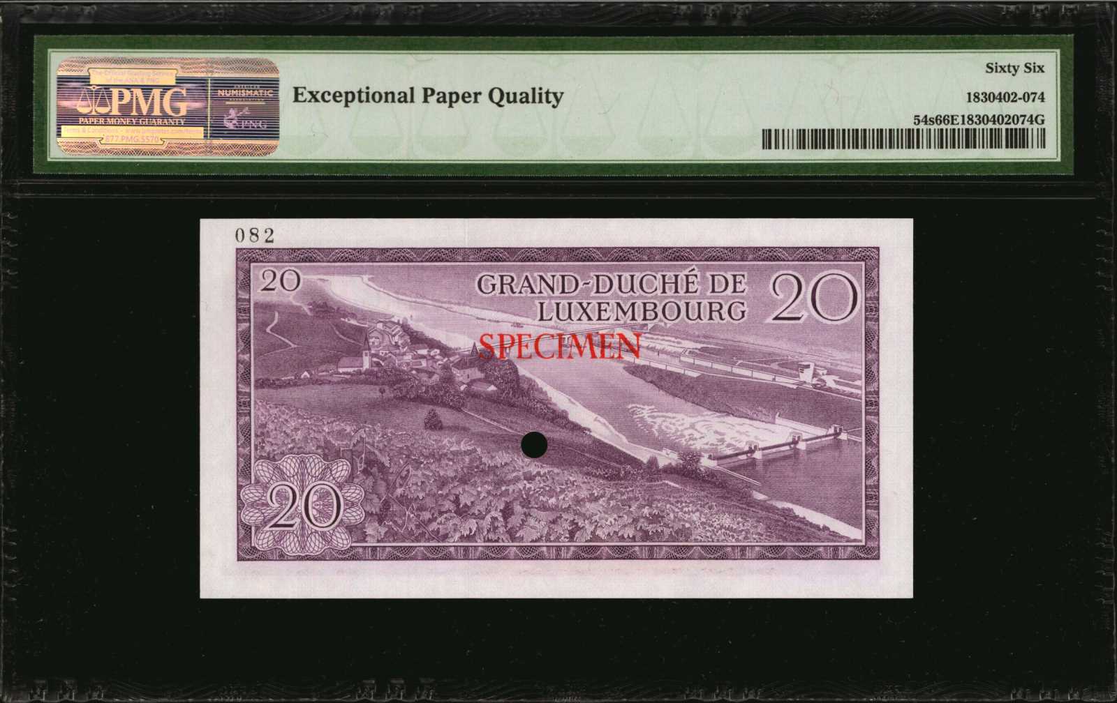 image for: Luxembourg  20 francs (B339as2)