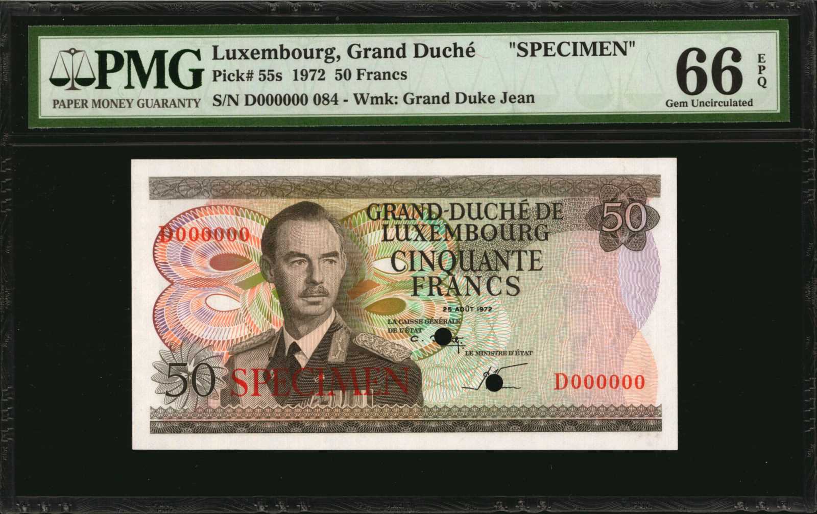 image for: Luxembourg  50 francs (B340bs1)