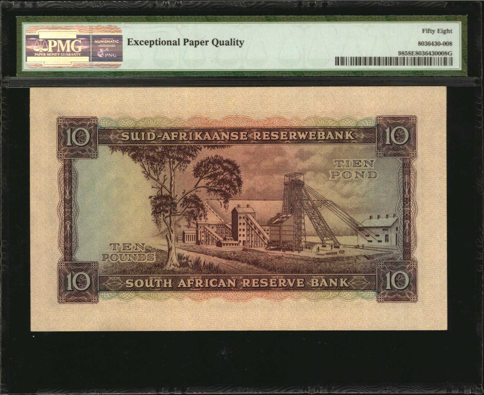 image for: South Africa  10 pounds (B726a)