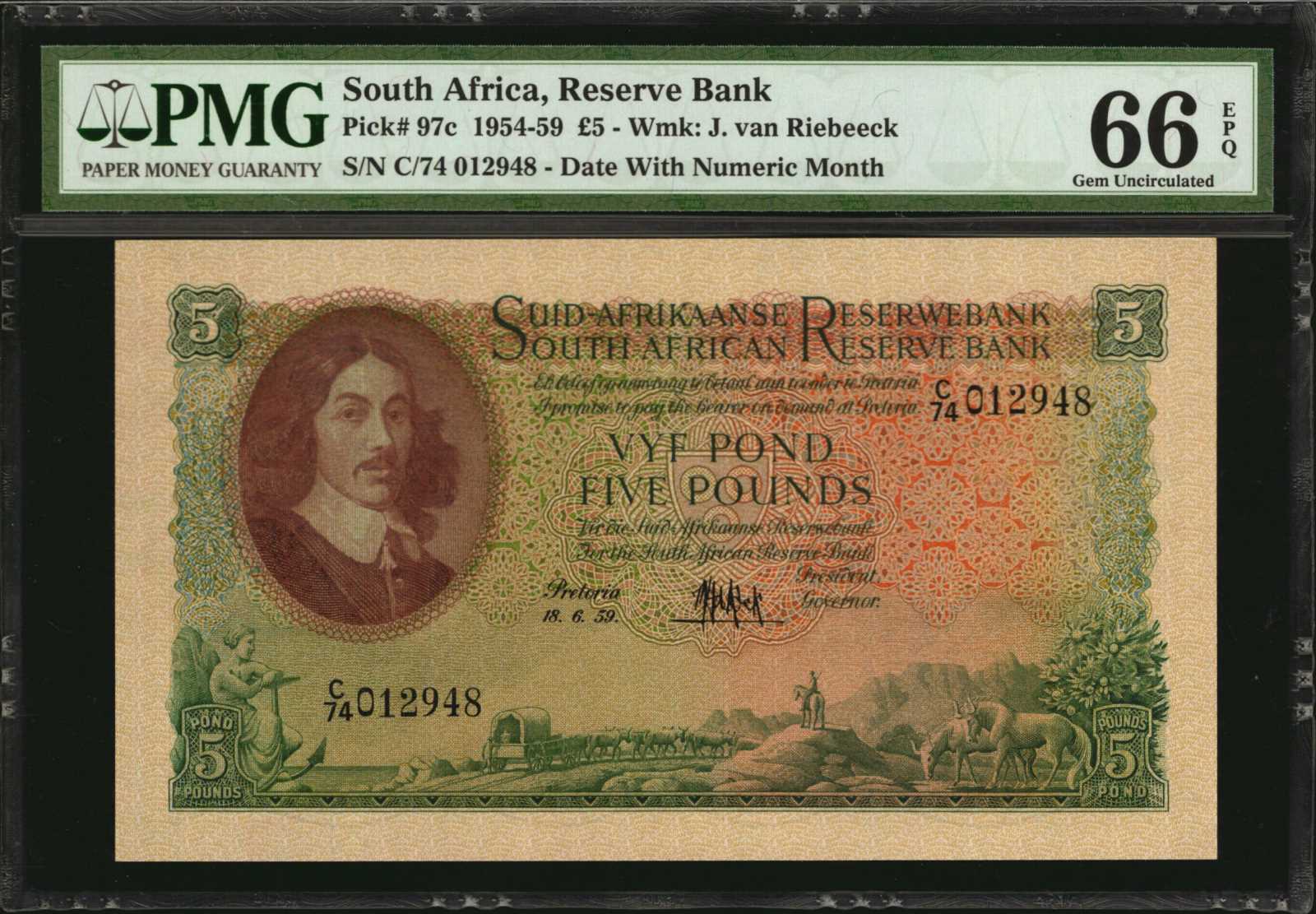 image for: South Africa  5 pounds (B725cs)
