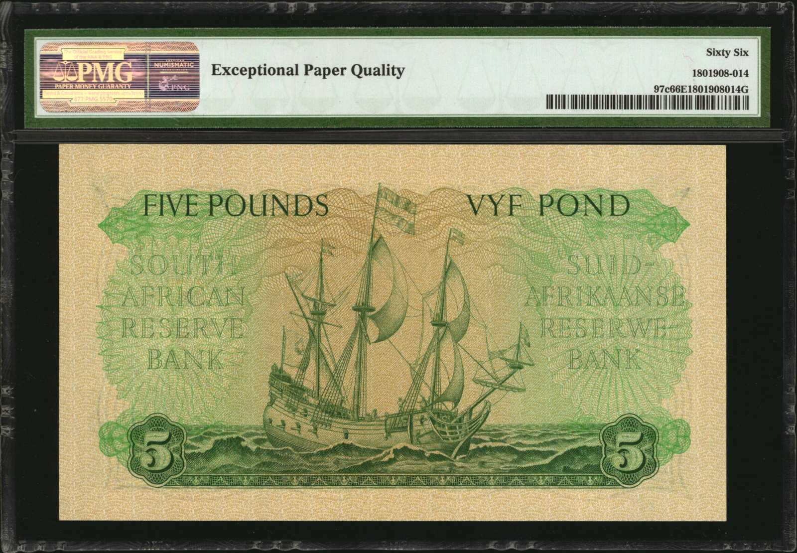 image for: South Africa  5 pounds (B725c)