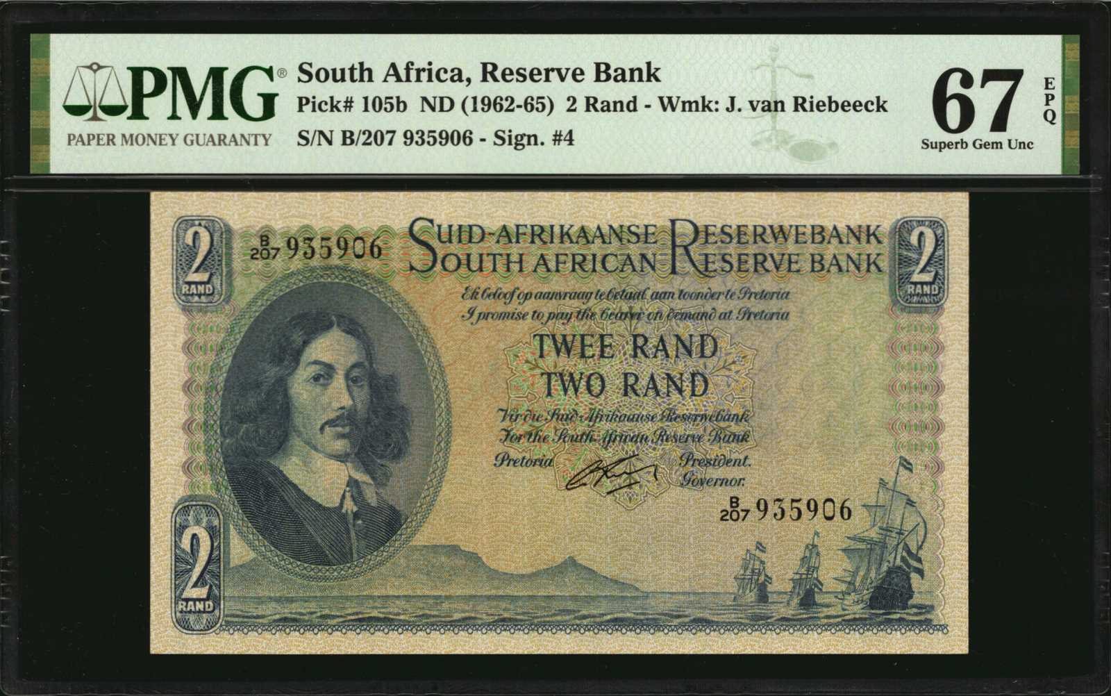 image for: South Africa  2 rand (B733t)