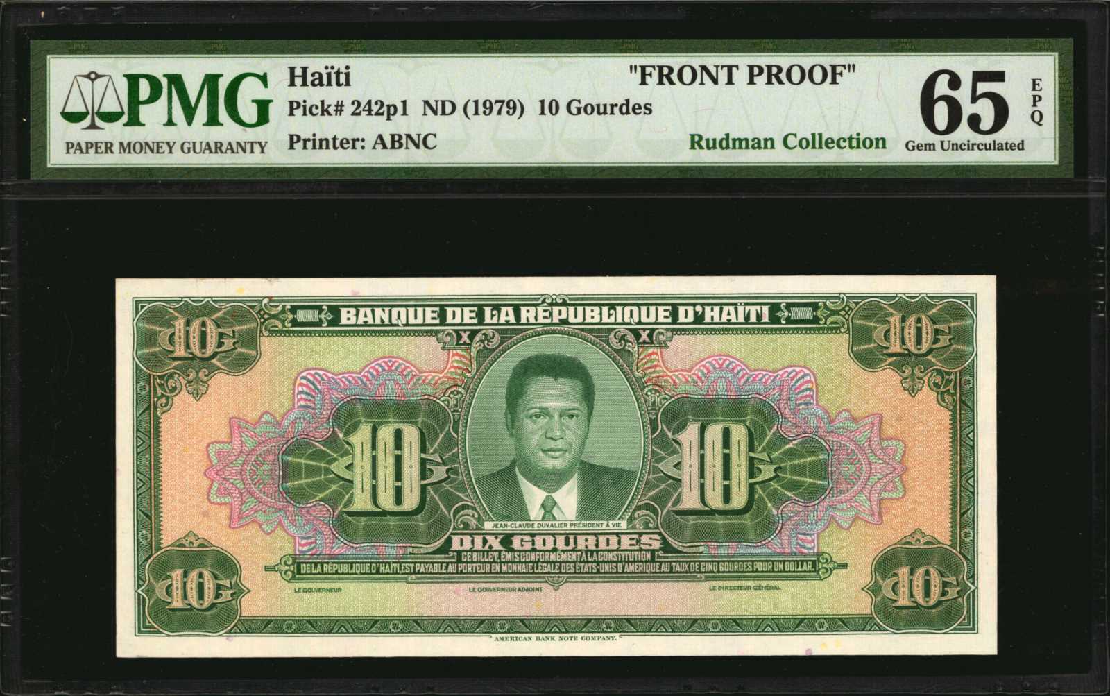 image for: Haiti  10 gourdes (B815p)