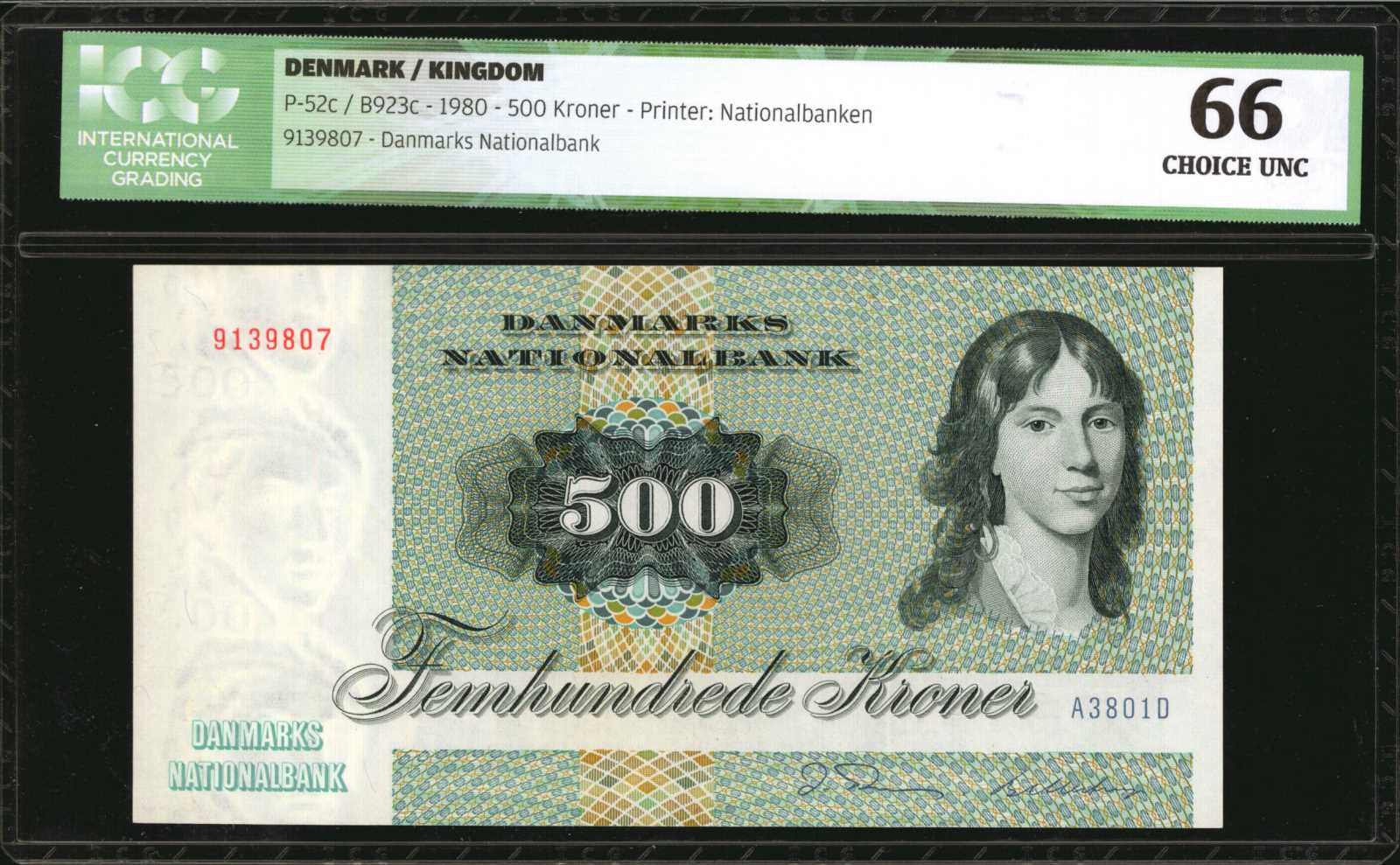 image for: Denmark  500 kroner (B923b)