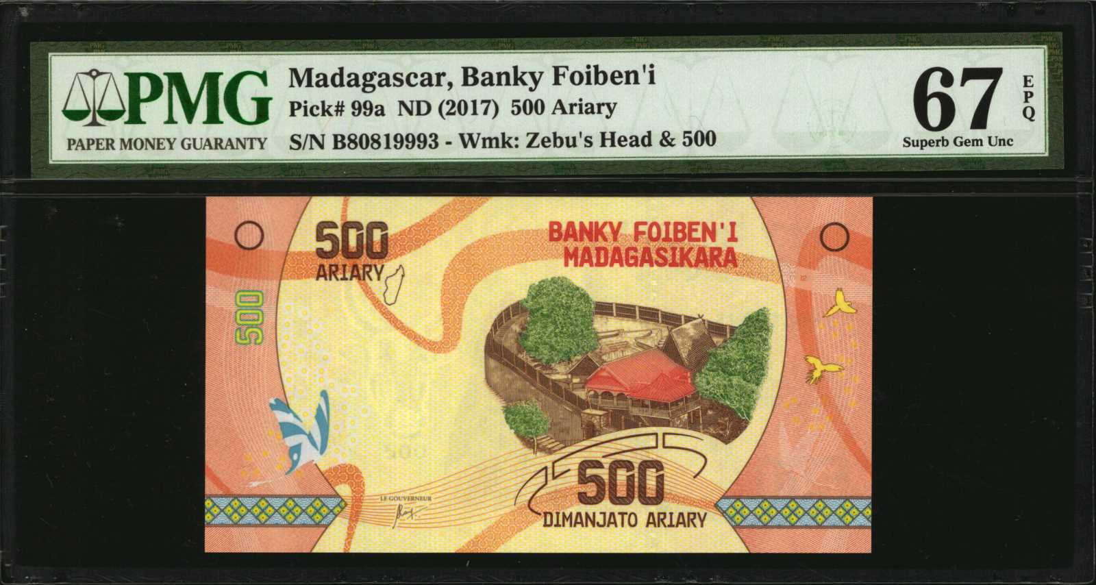 image for: Madagascar  2,000 ariary (B327b)