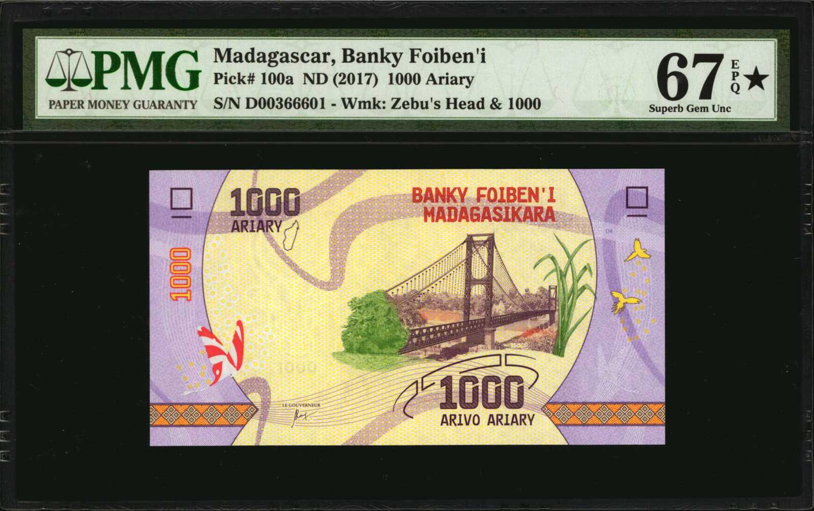image for: Madagascar  2,000 ariary (B336a)