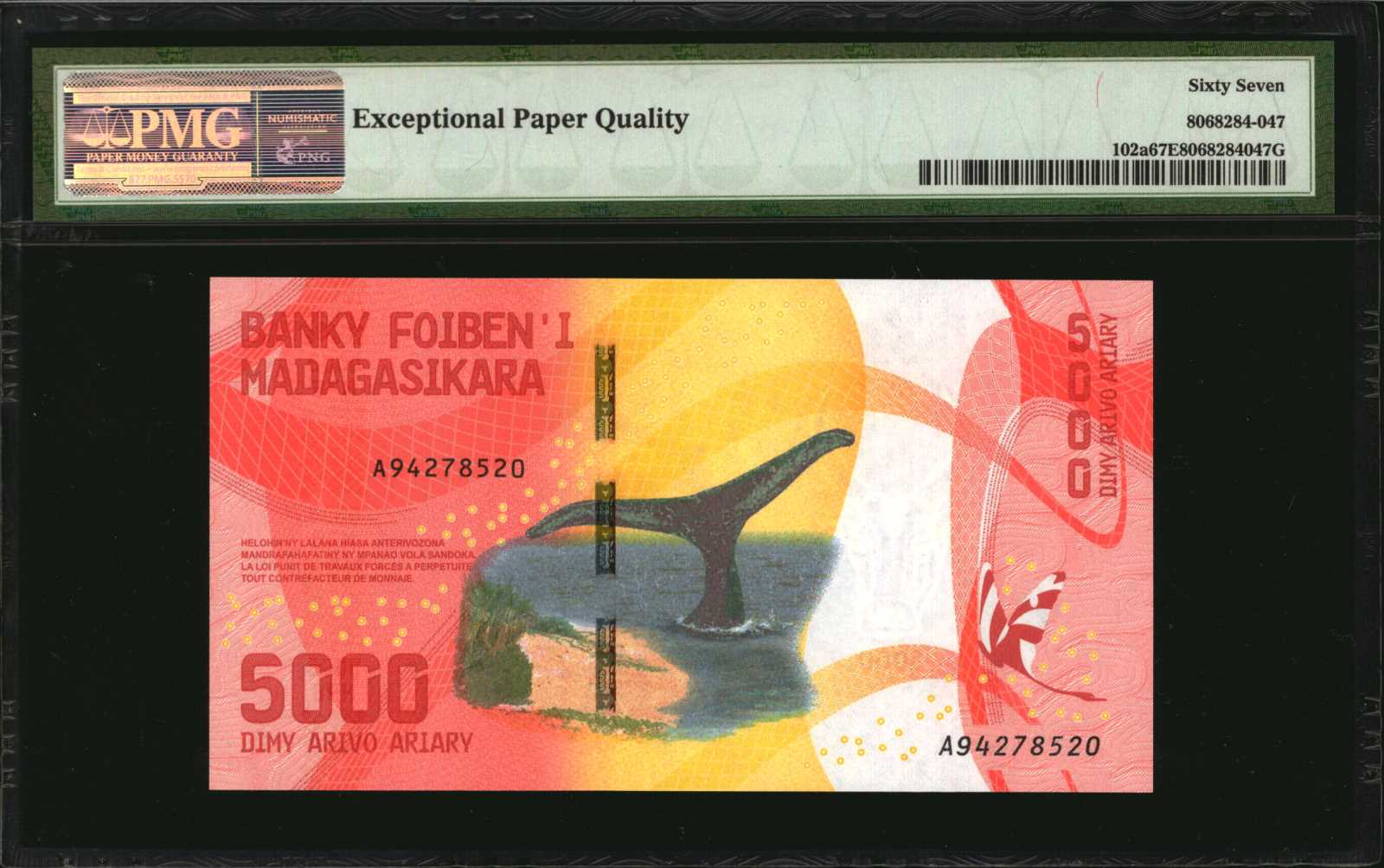 image for: Madagascar  2,000 ariary (B327b)