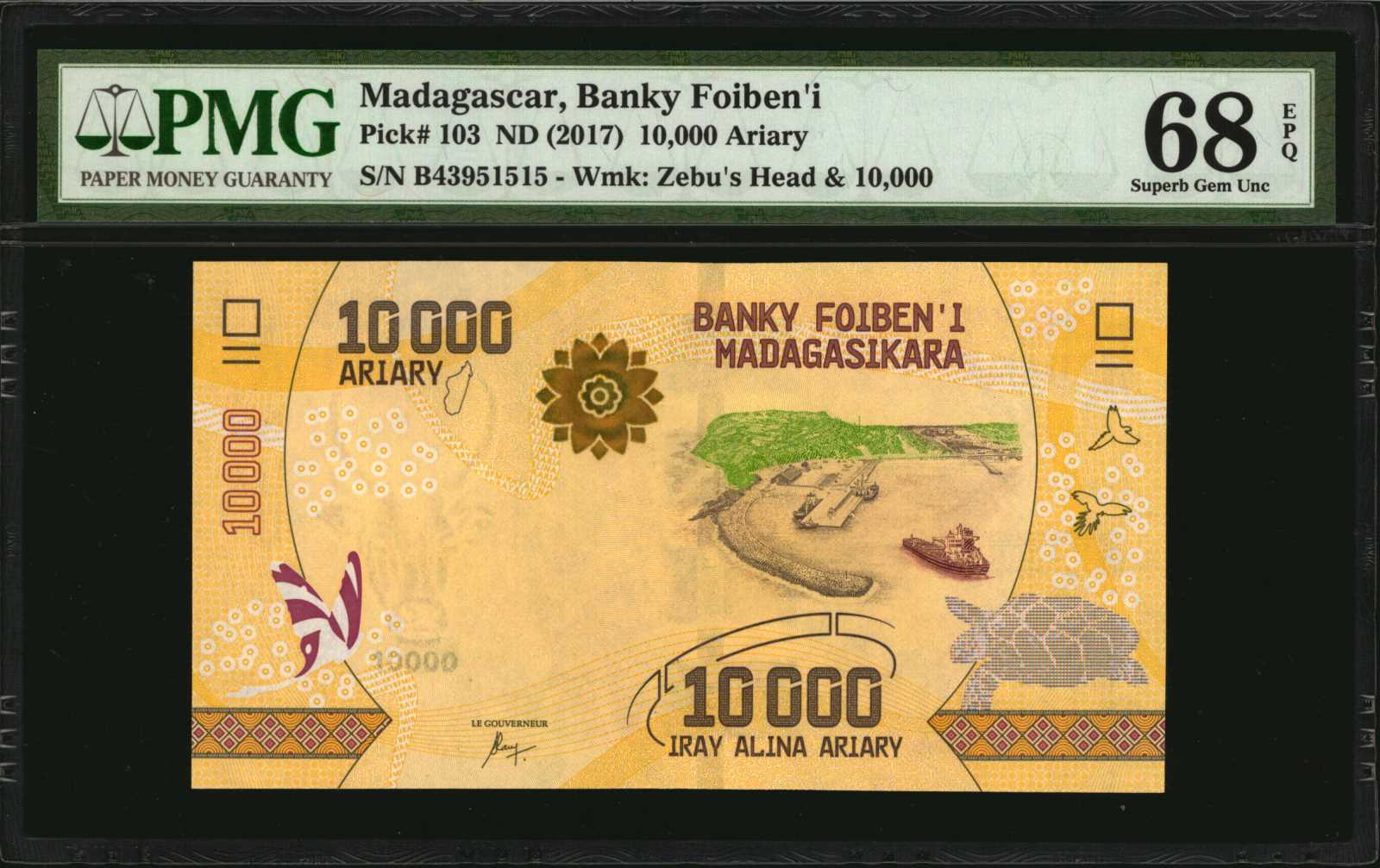 image for: Madagascar  2,000 ariary (B327b)