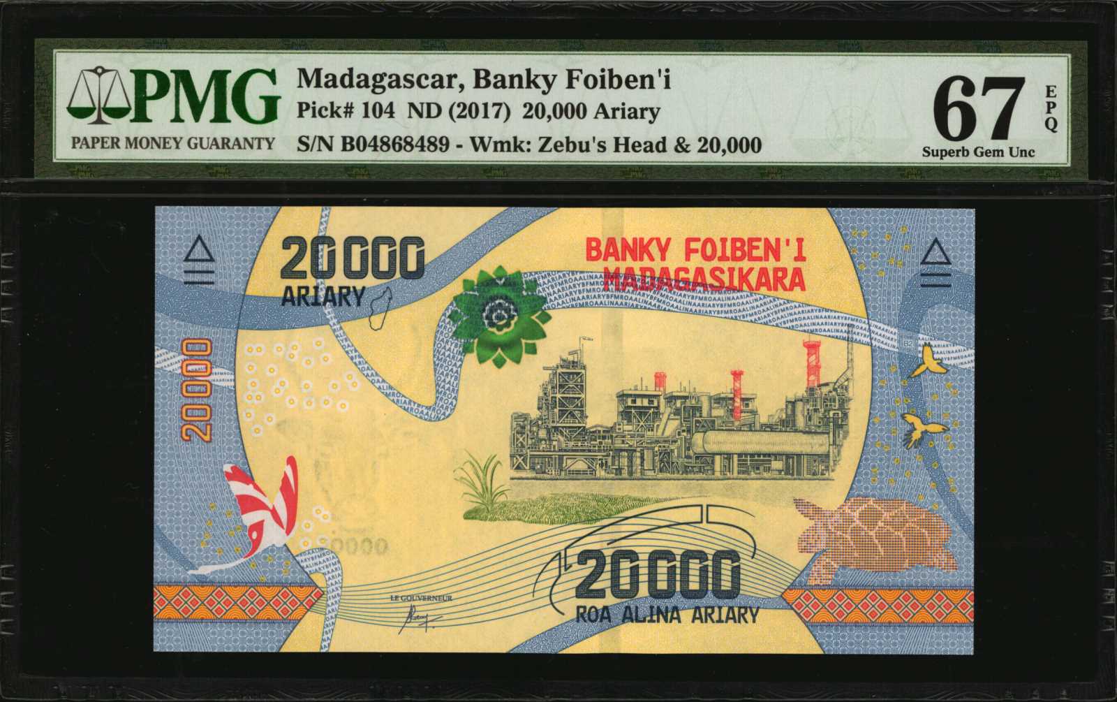 image for: Madagascar  2,000 ariary (B327b)