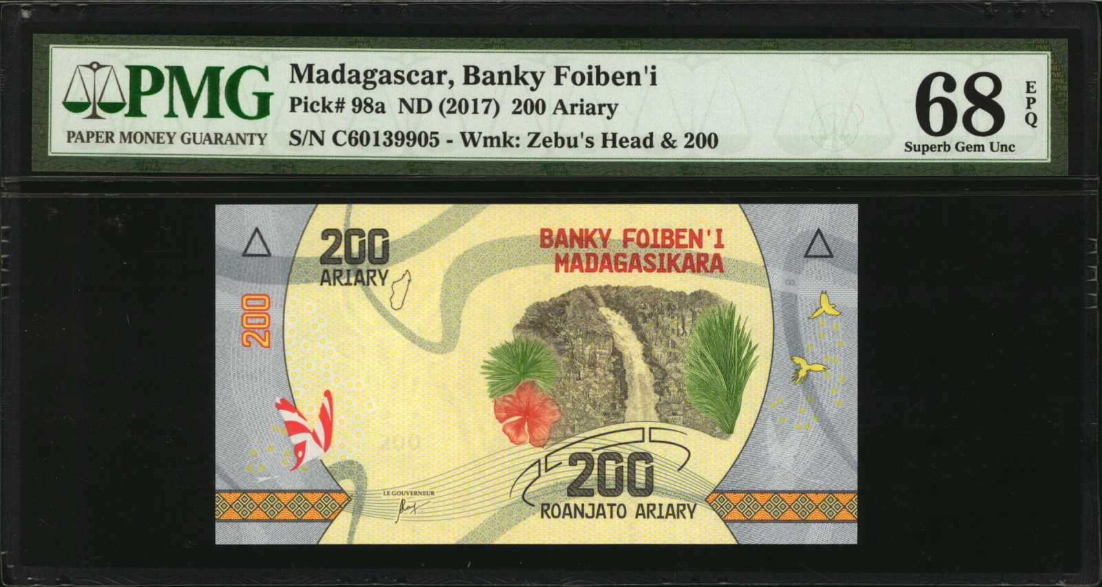 image for: Madagascar  2,000 ariary (B327b)