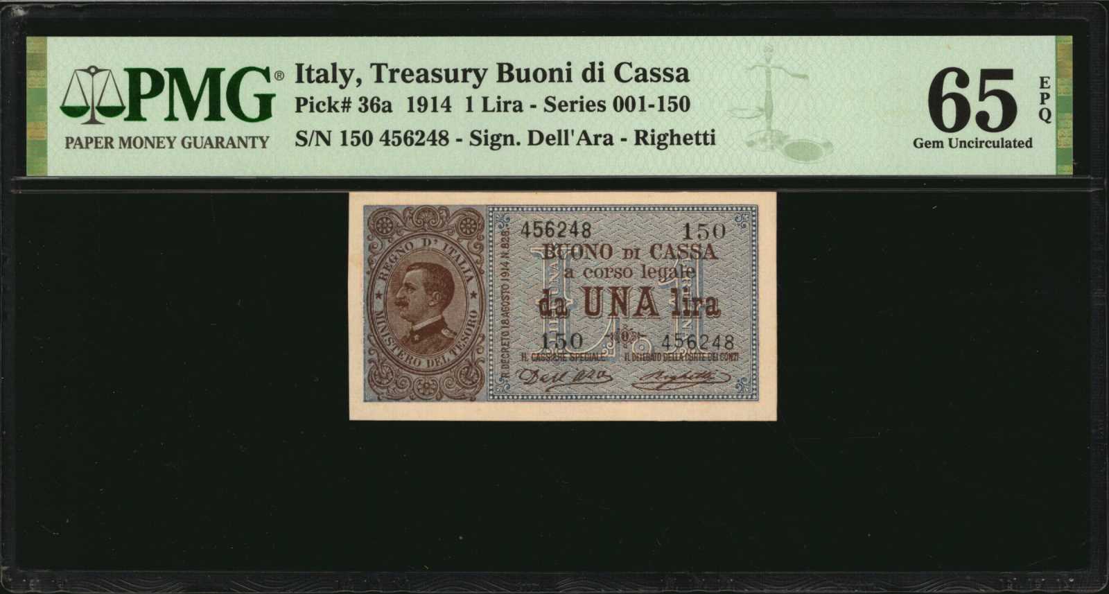 image for: Italy  1 lira(B309c)