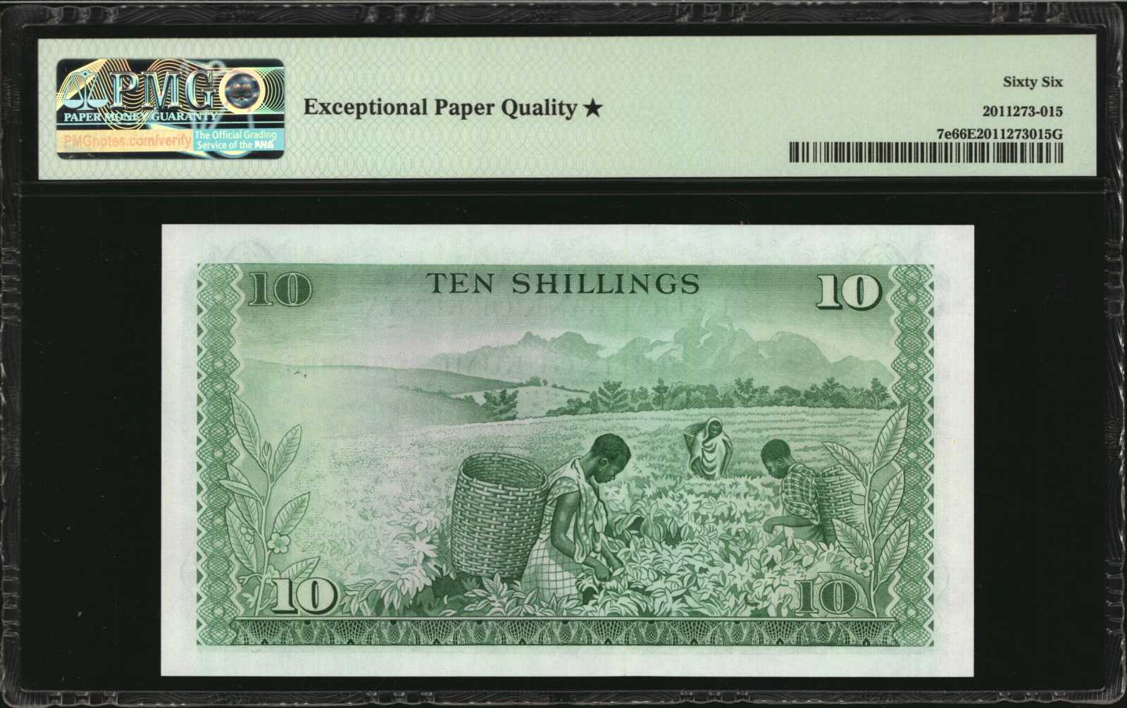 image for: Kenya  10 shillings (B107bs)
