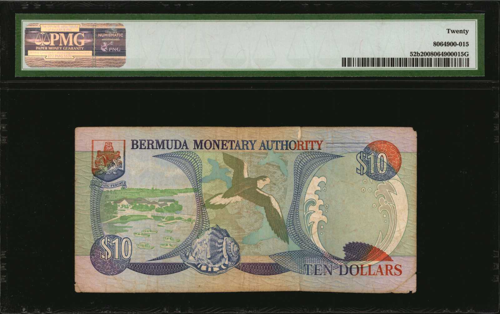 image for: Bermuda  10 dollars (B224as)