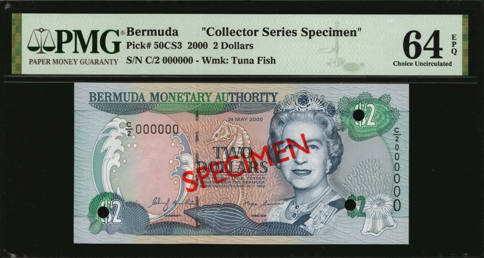 image for: Bermuda  5 dollars (B223az)