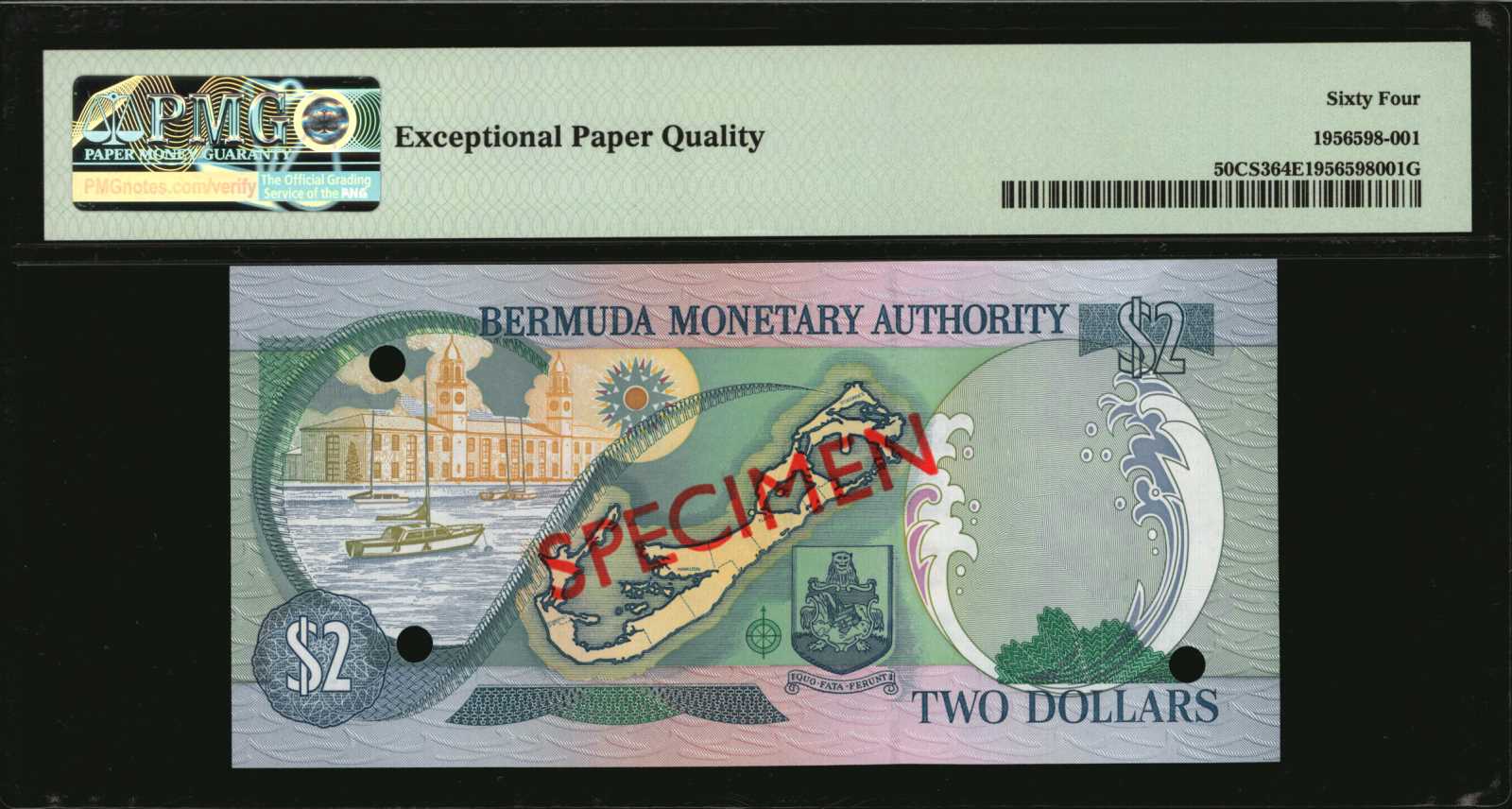 image for: Bermuda  5 dollars (B223as)
