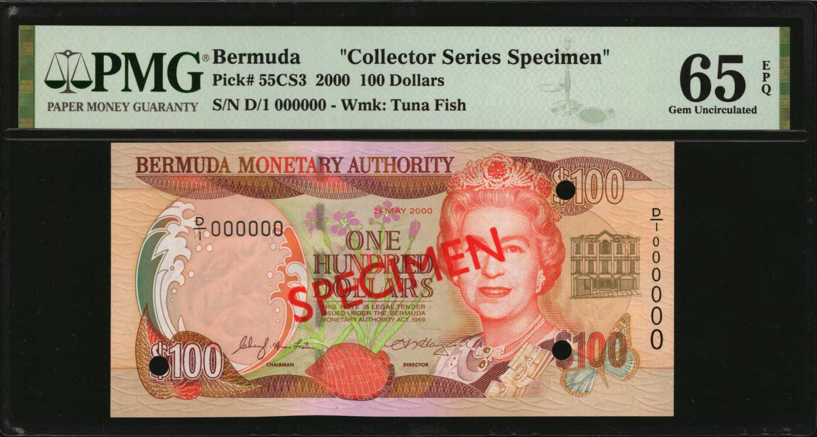 image for: Bermuda  20 dollars (B225az)
