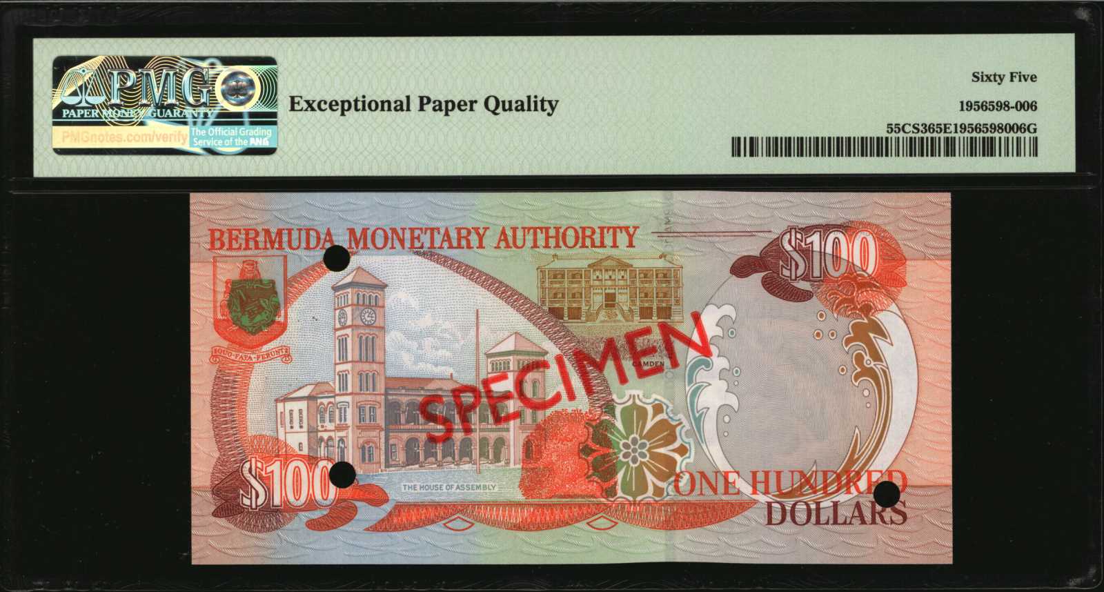 image for: Bermuda  5 dollars (B223as)