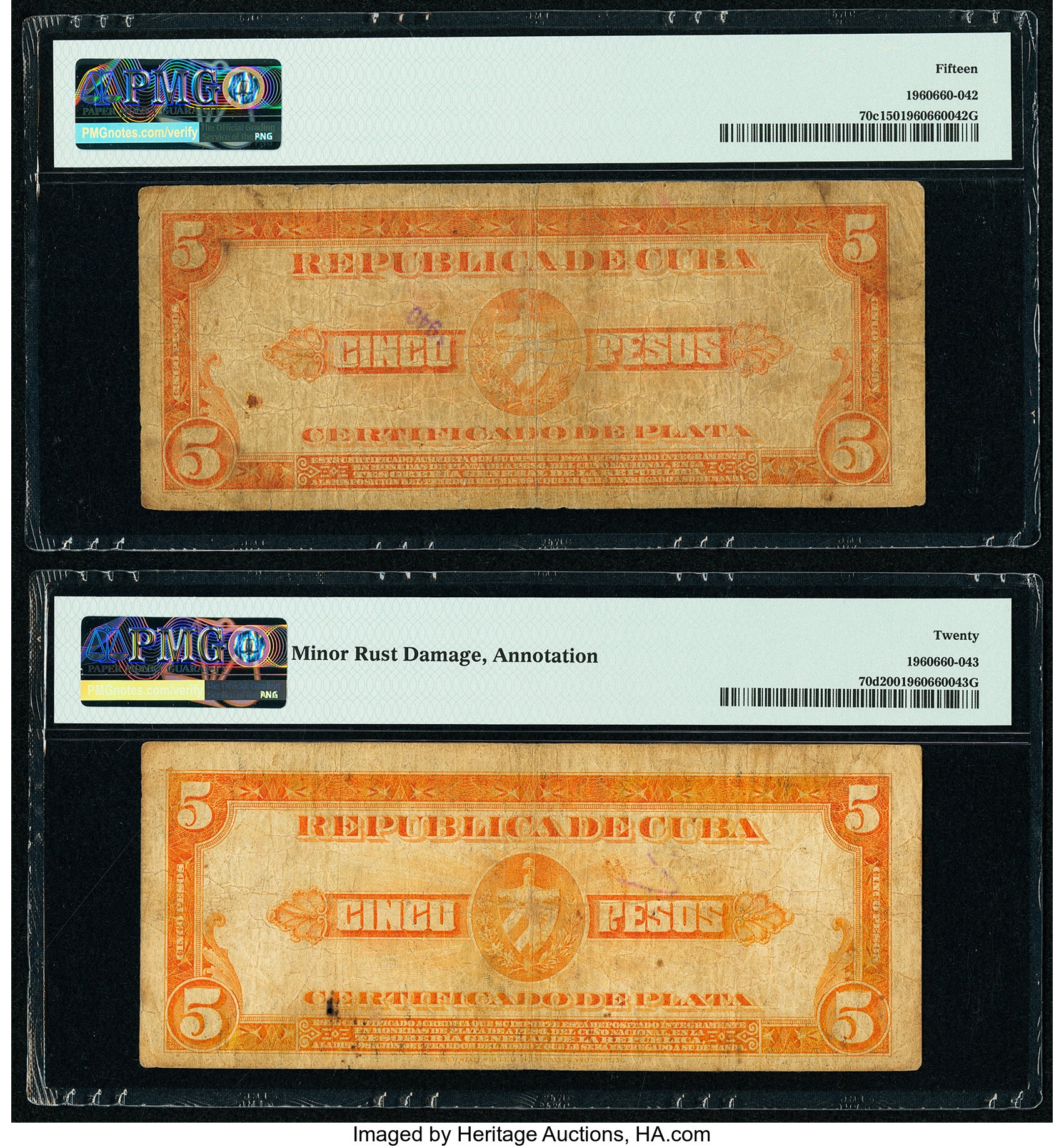 image for: Cuba  5 pesos(B402b)