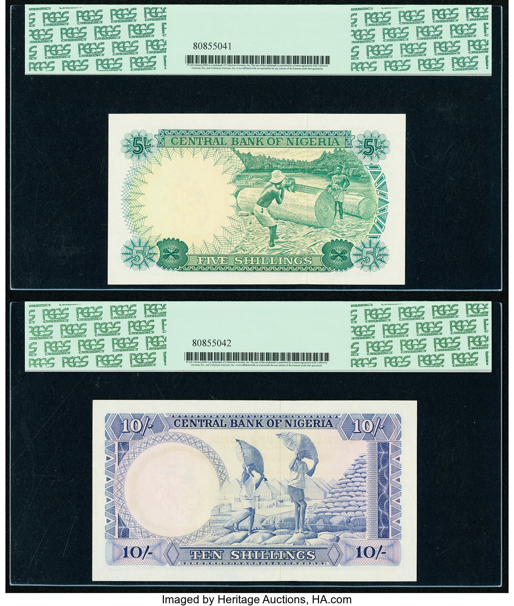 image for: Nigeria  5 shillings (B209bs2)