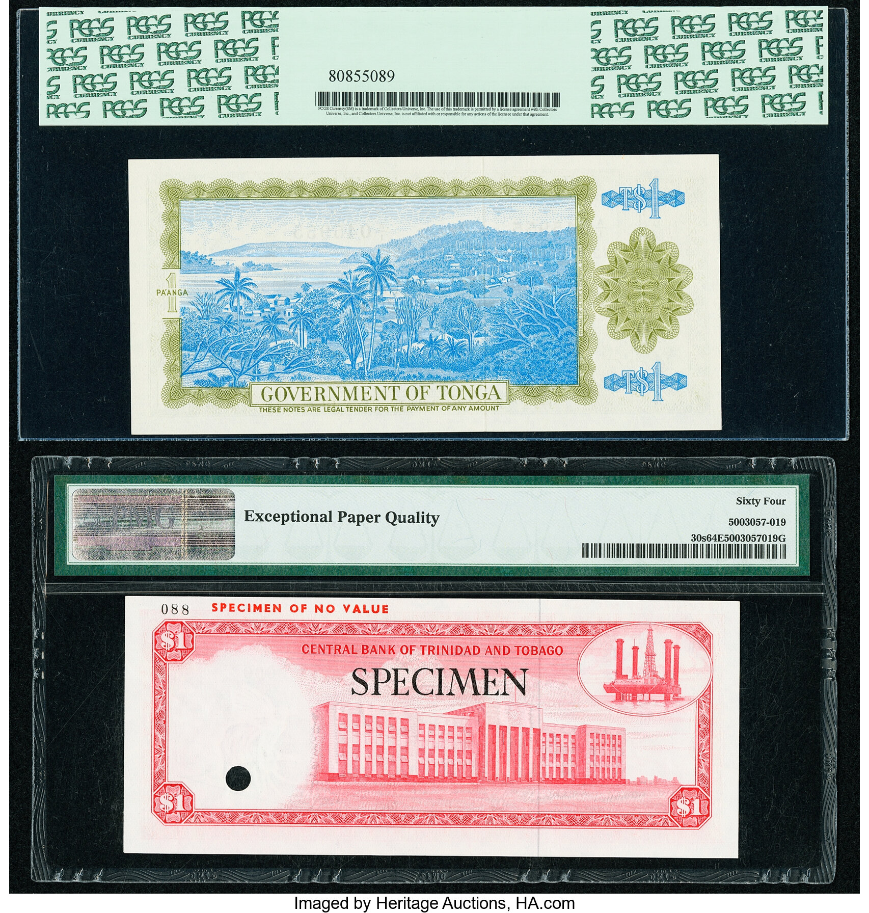 image for: Trinidad and Tobago  1 dollar (B205az)
