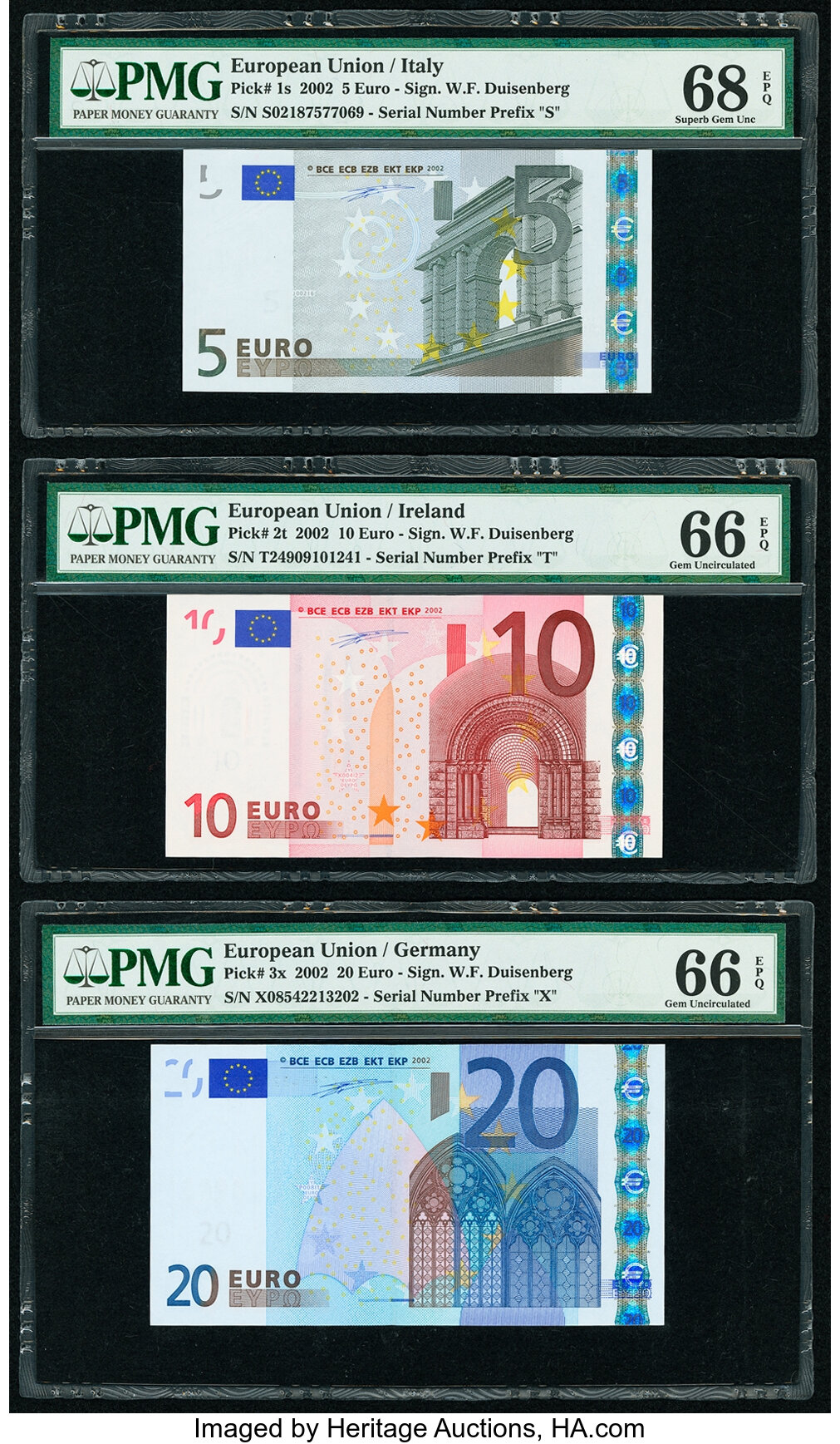 image for: European Monetary Union  5 euro (B101n1)