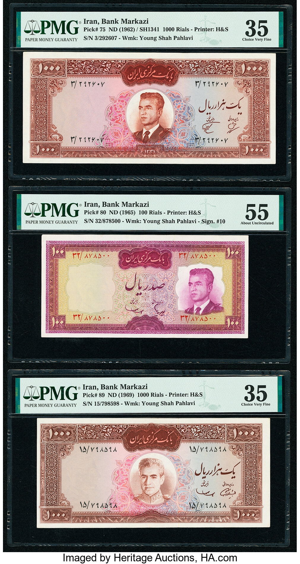 image for: Iran  1,000 rials(B219a)