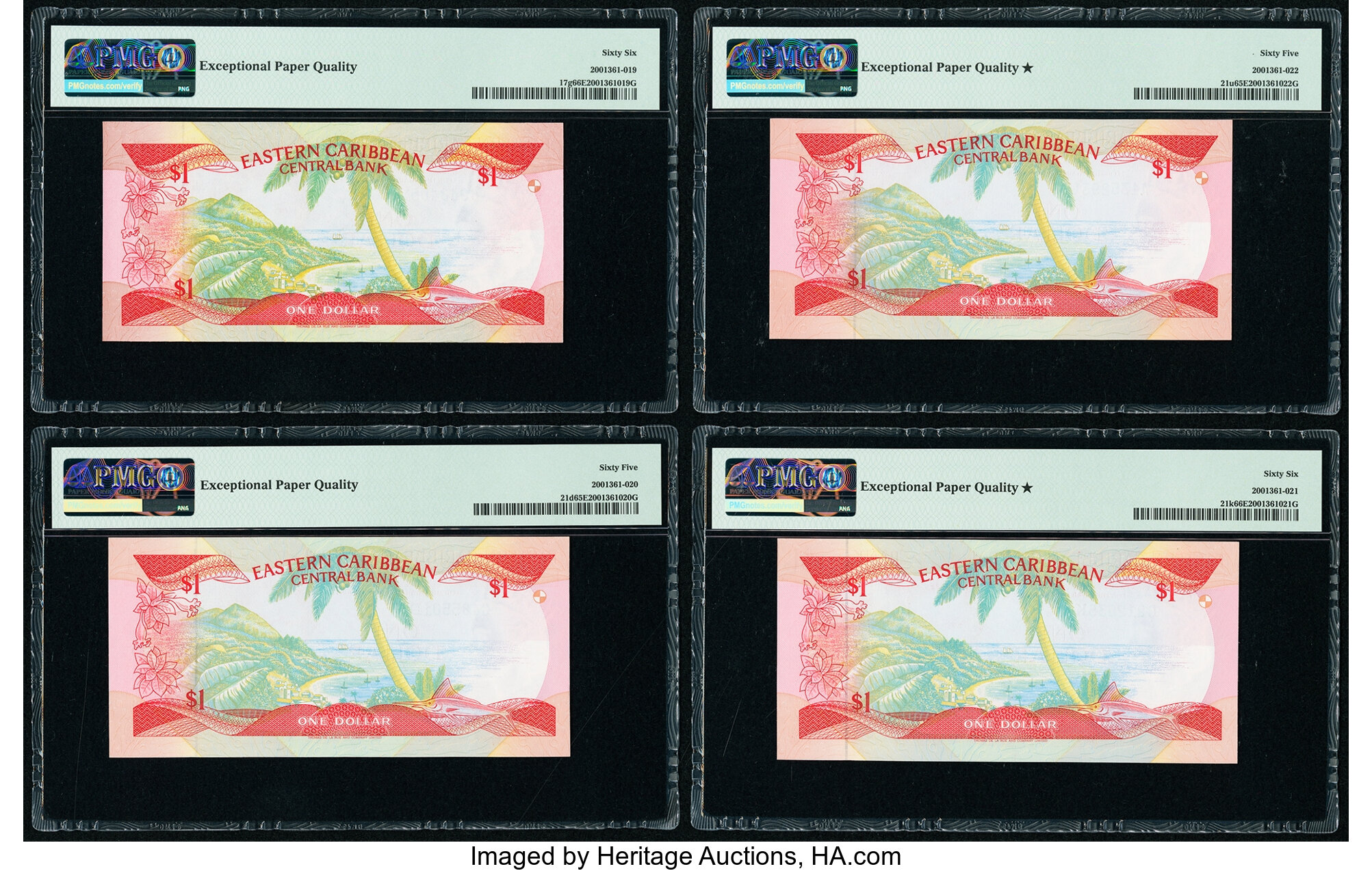 image for: East Caribbean States  1 dollar (B205k1)