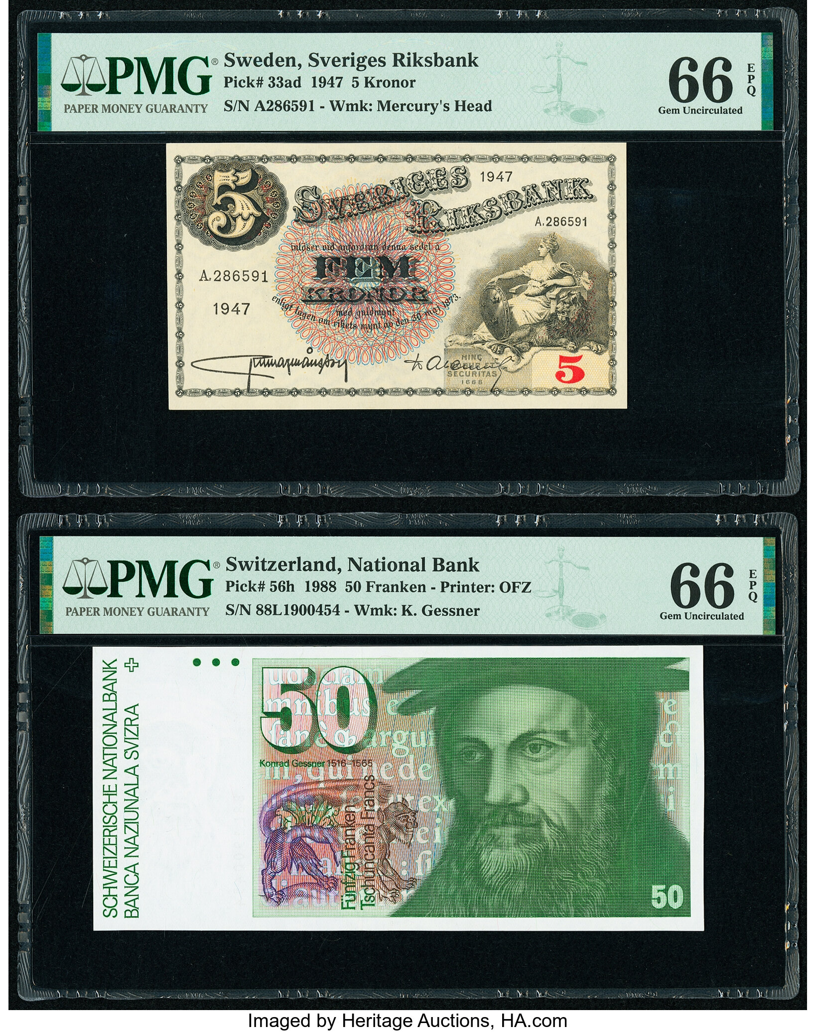 image for: Switzerland  50 francs (B339c)