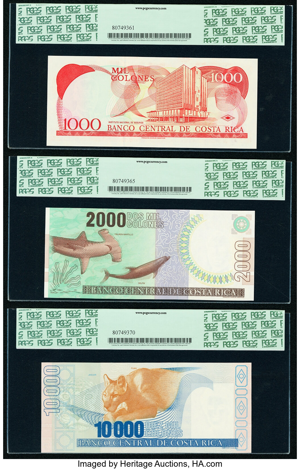 image for: Costa Rica  10,000 colones(B551es)