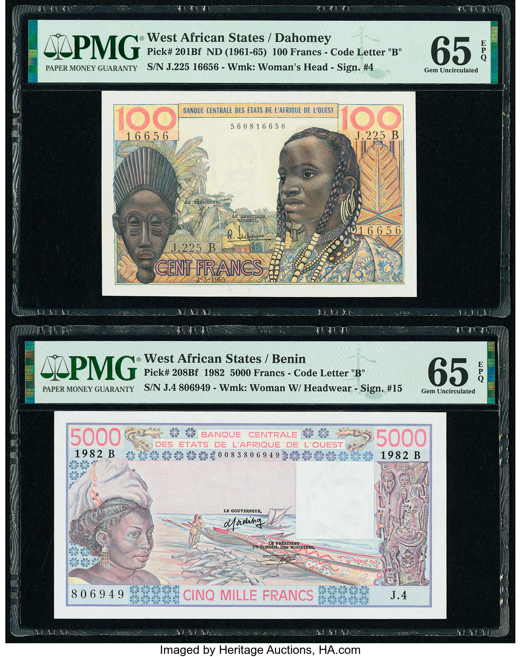 image for: West African States  100 francs (B106Bd)