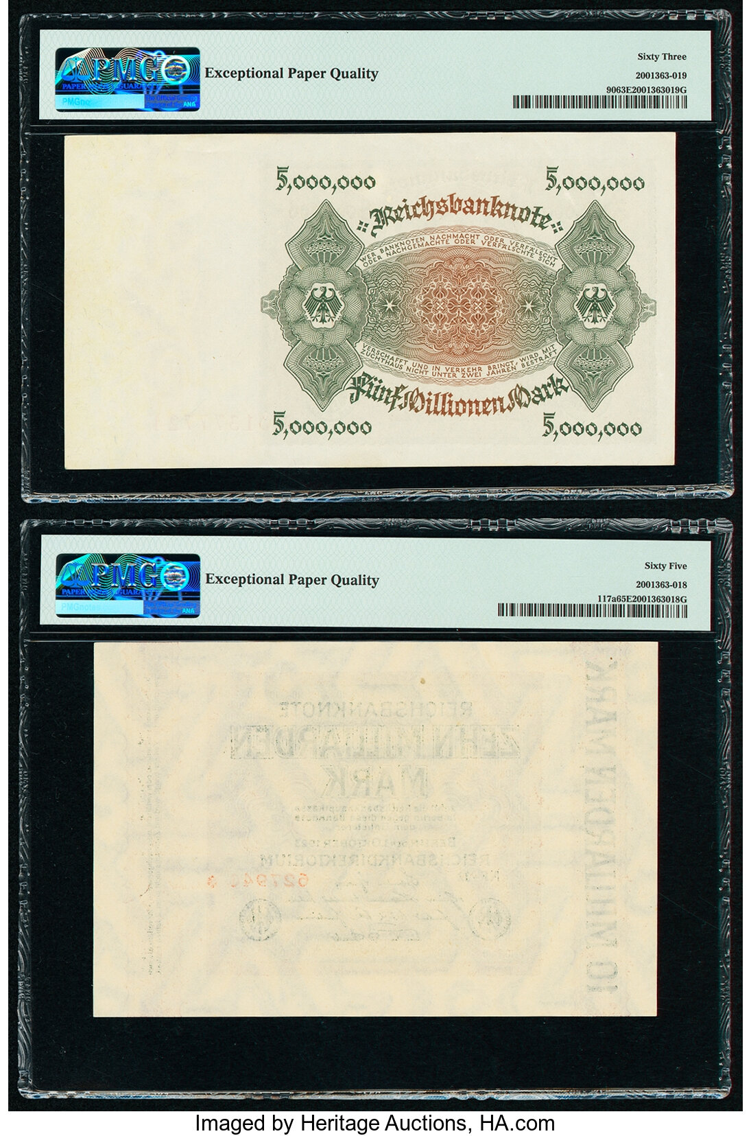 image for: Germany  5,000,000 mark (B257a)
