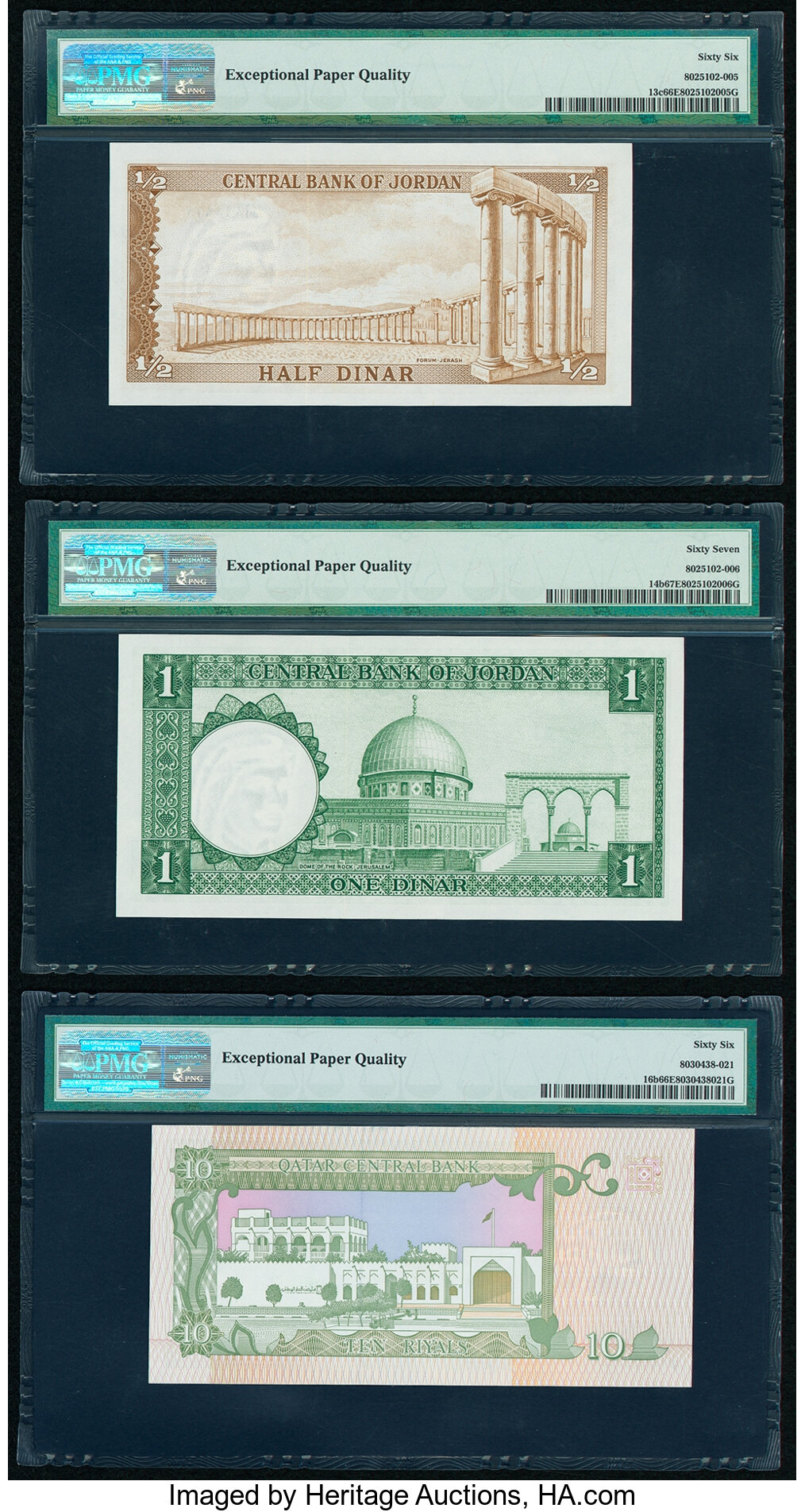 image for: Jordan  1/2 dinar (B205c)