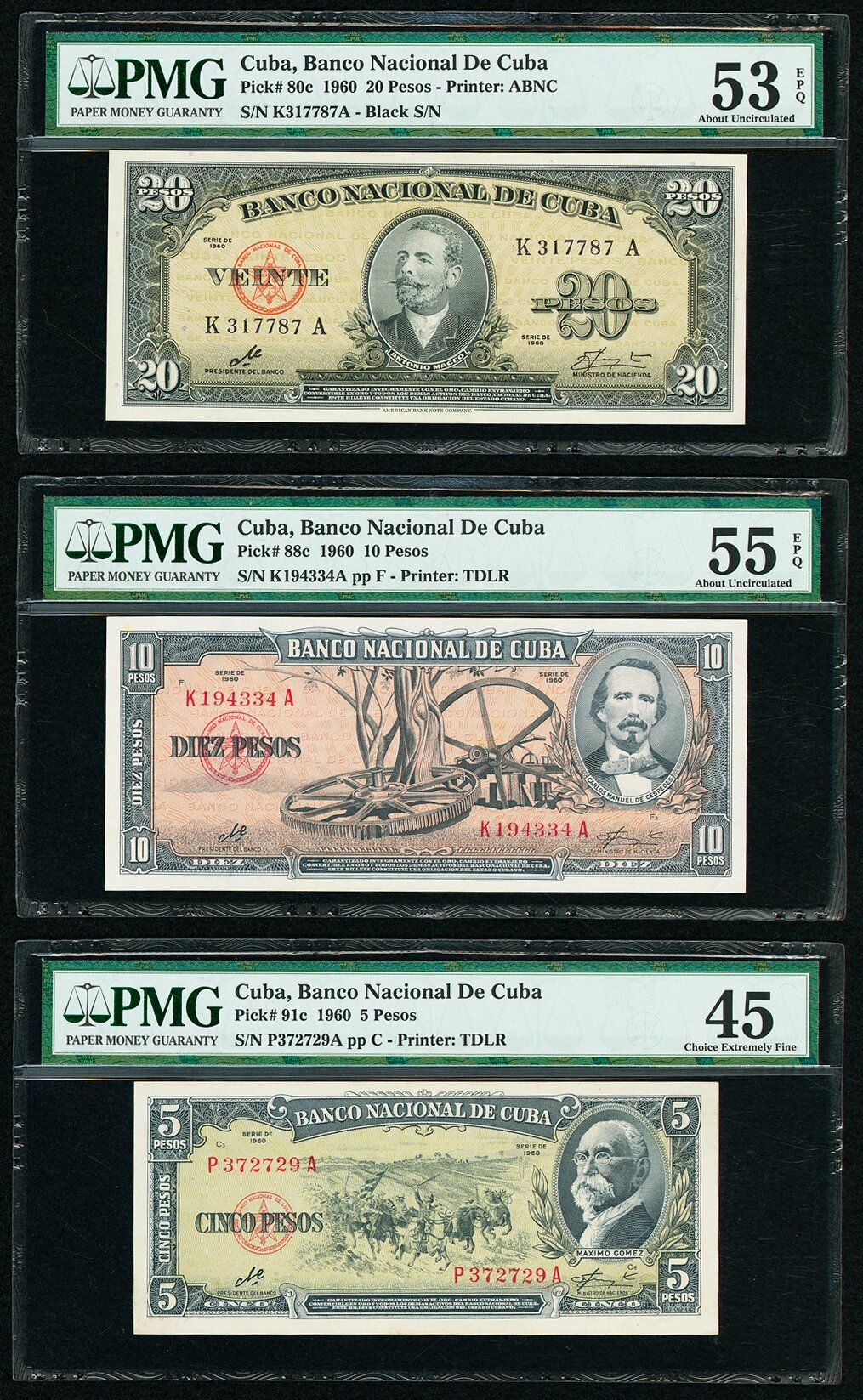 image for: Cuba  10 pesos (B819as1)