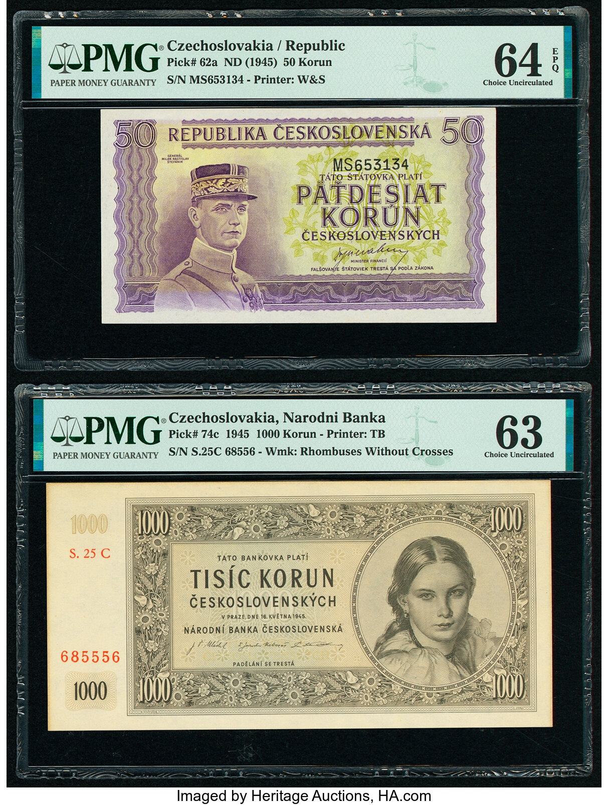 image for: Czechoslovakia  50 kor?n (B141a)